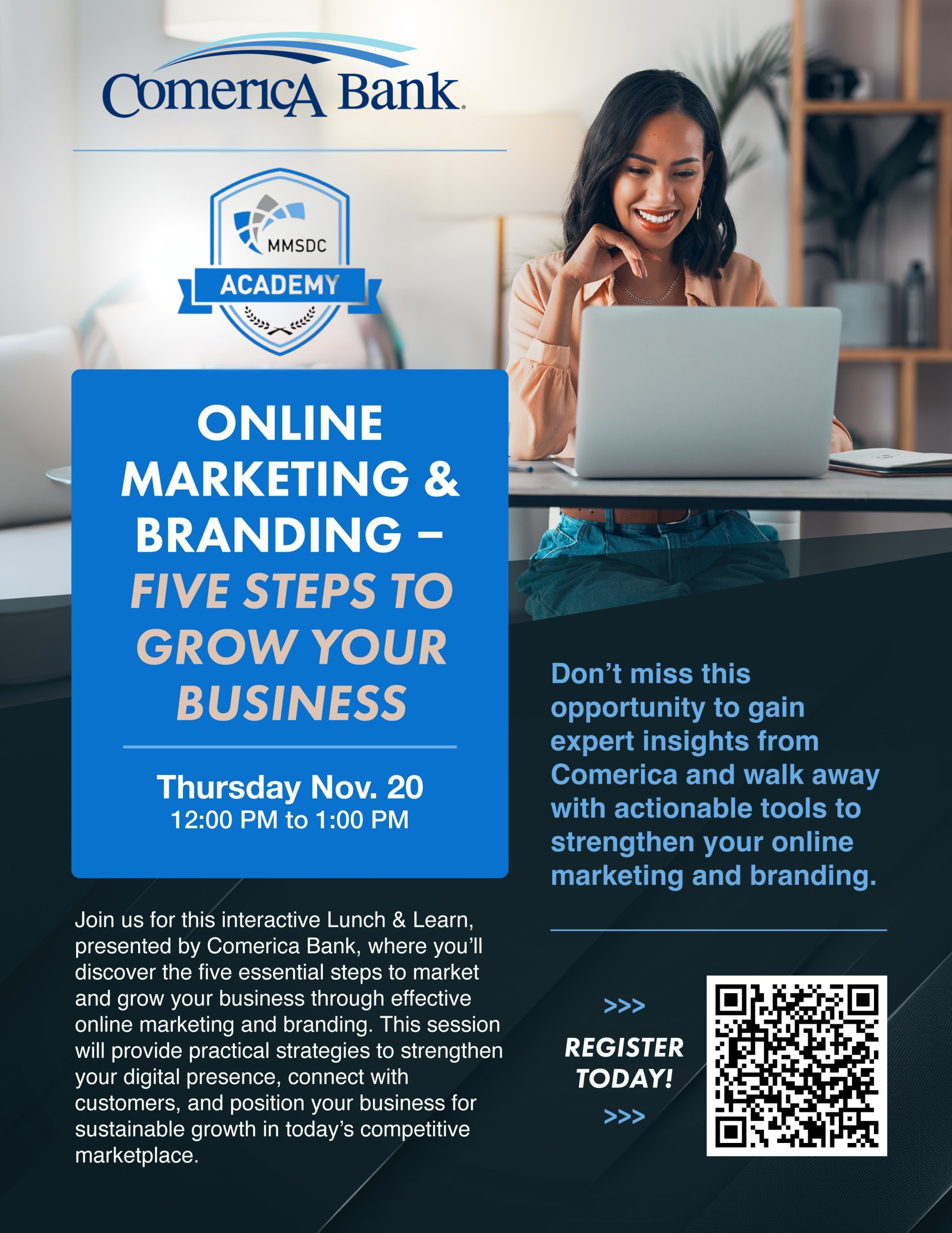 MMSDC Academy x Comerica - New Flyer